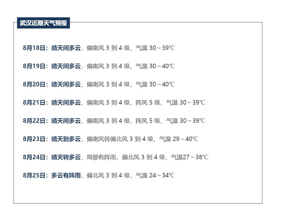 武汉最新天气预报图片及其影响分析